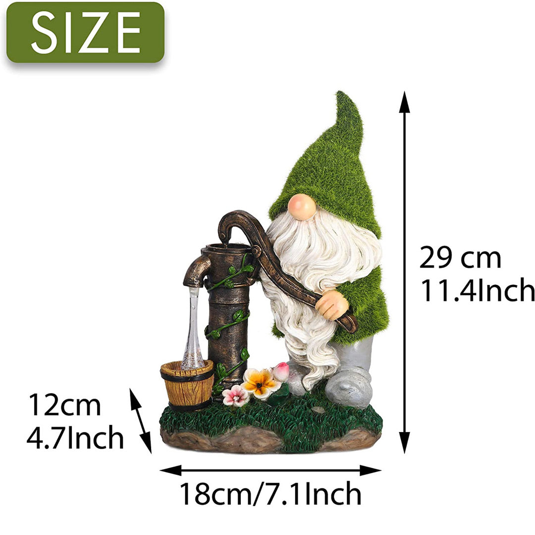 Dwarf Solar Resin  Statue