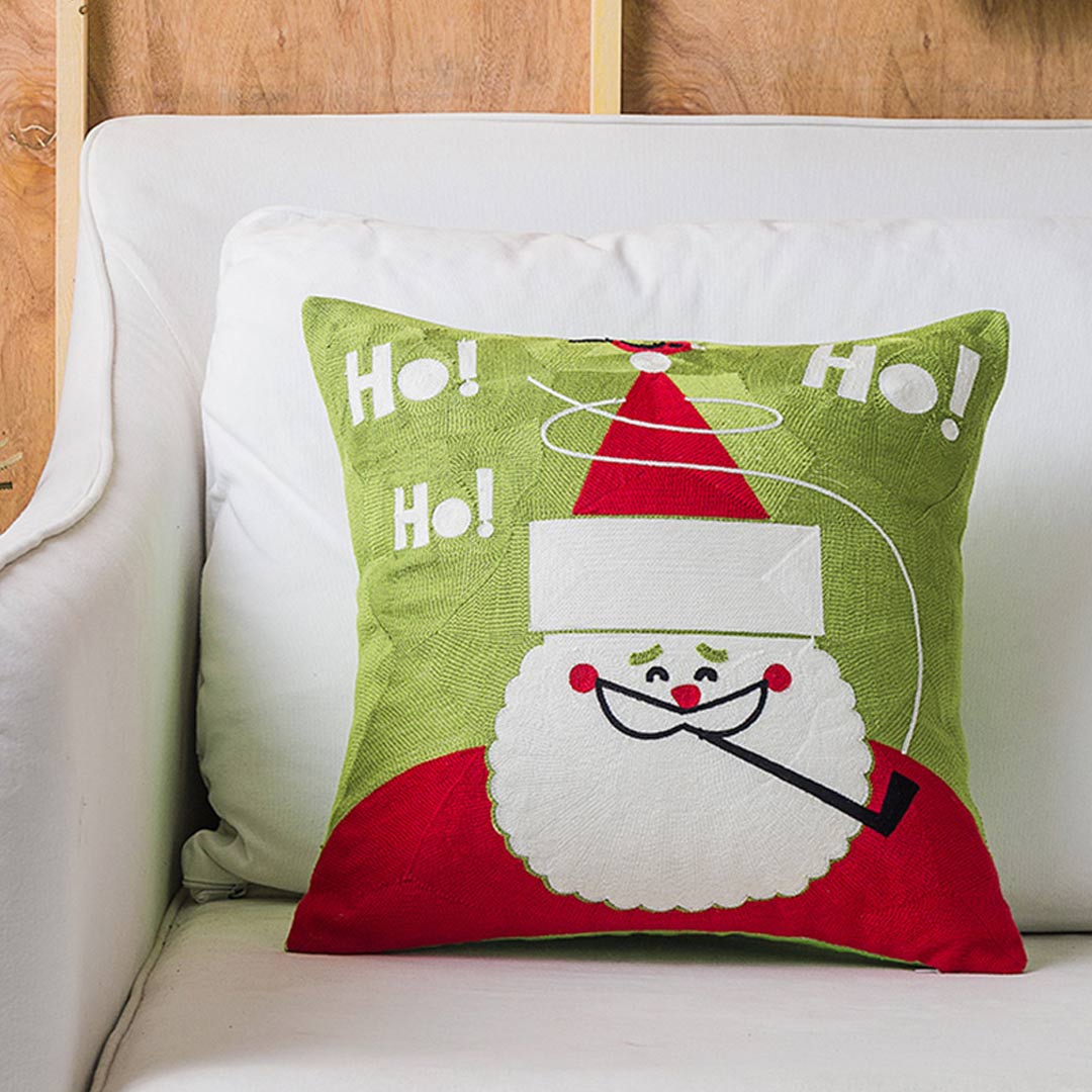 Christmas  Embroidered Cushion Covers
