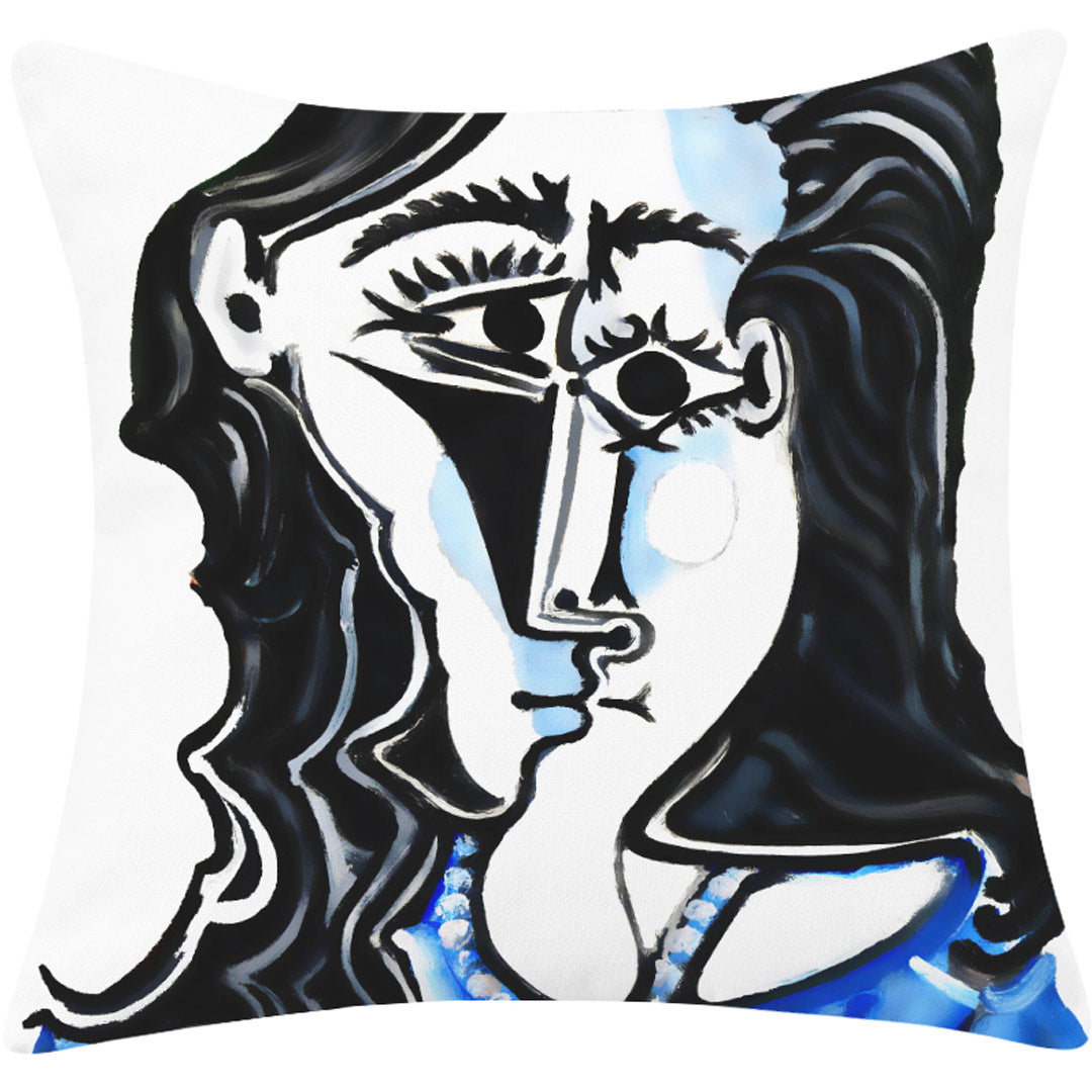 Taies d'oreiller d'art abstrait moderne (0215)