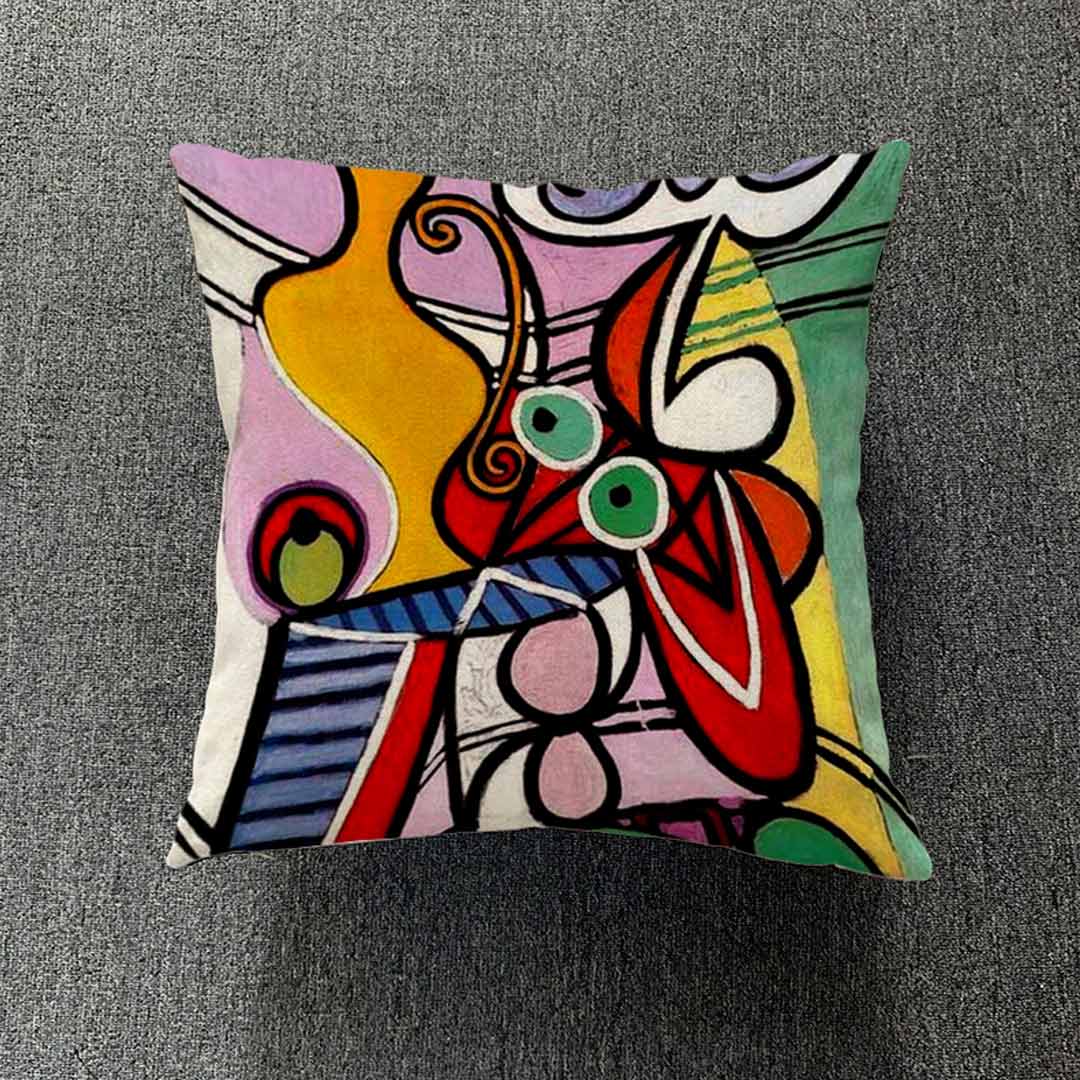 Taies d'oreiller d'art abstrait moderne (0215)