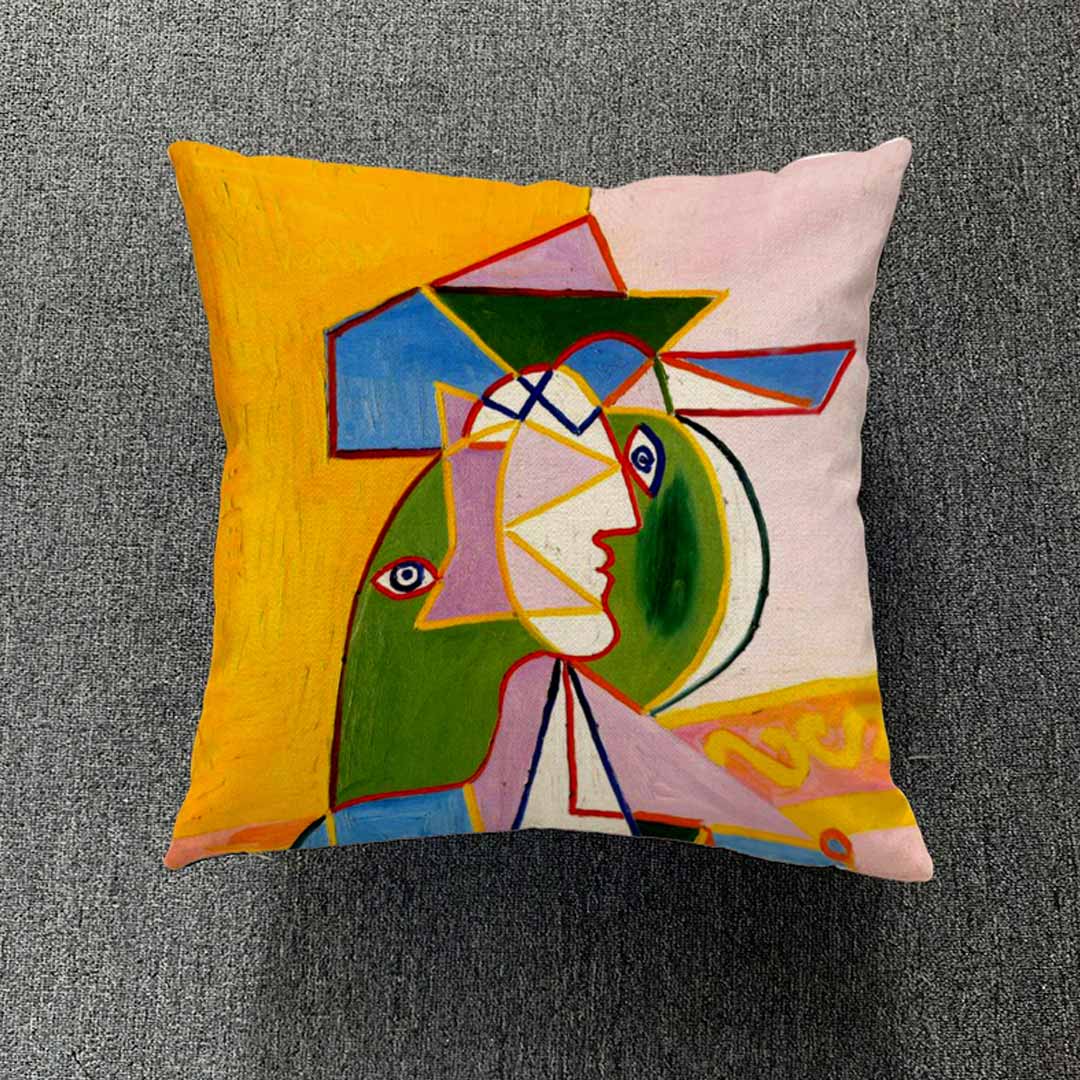Fundas de almohada de arte abstracto moderno (0215)