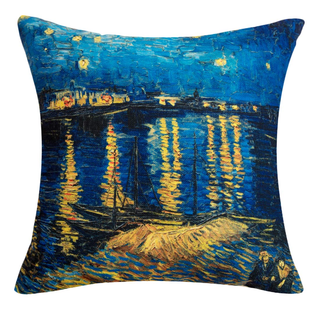 Taies d'oreiller d'art abstrait moderne (0215)