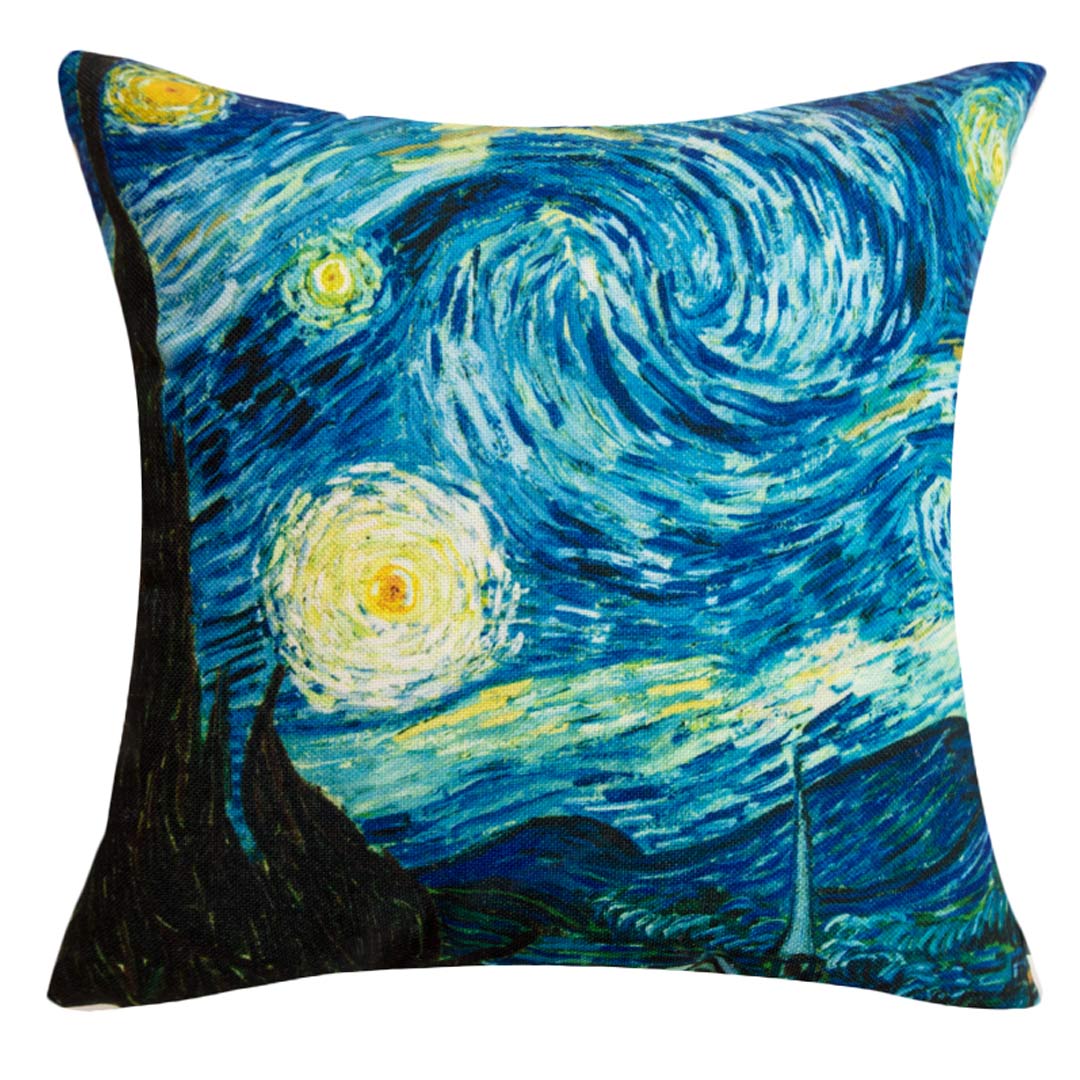 Taies d'oreiller d'art abstrait moderne (0215)