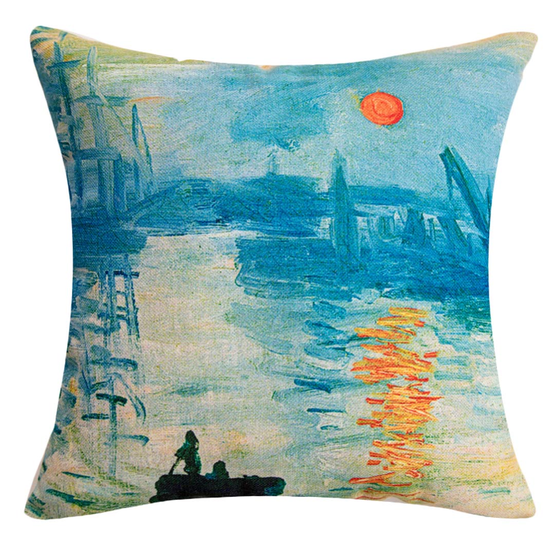 Taies d'oreiller d'art abstrait moderne (0215)
