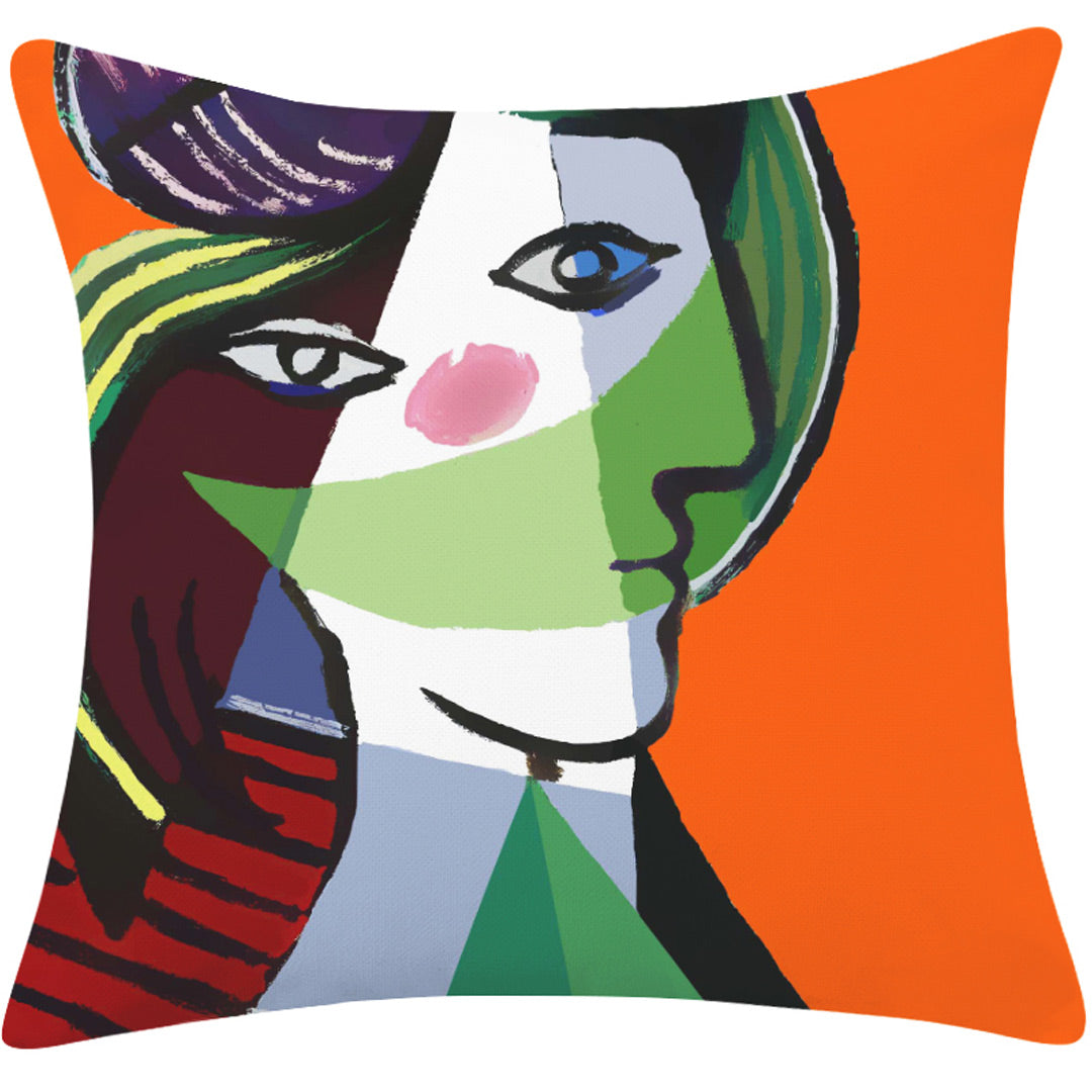 Taies d'oreiller d'art abstrait moderne (0215)