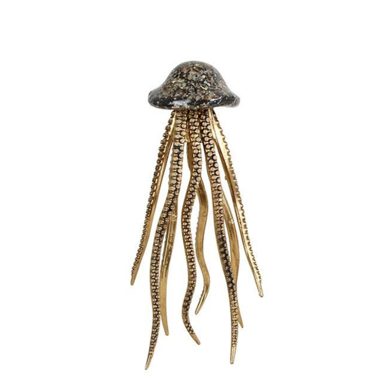 Luxury Octopus and Jellyfish Tabletop Figurine