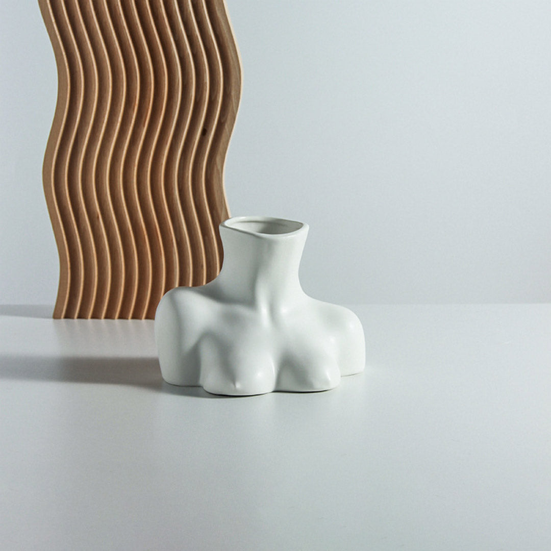 Vase de statue d'art corporel