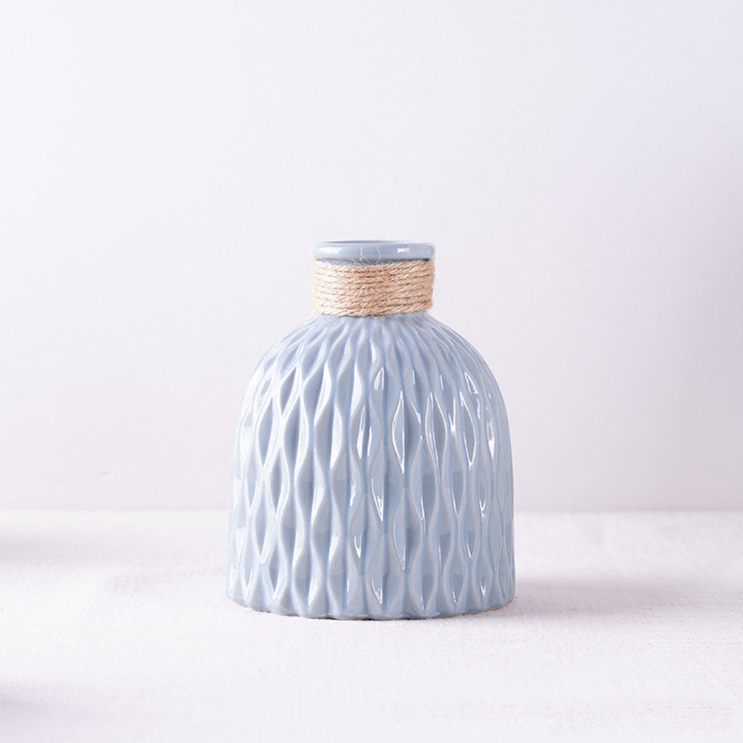 Vaso in ceramica in stile mediterraneo