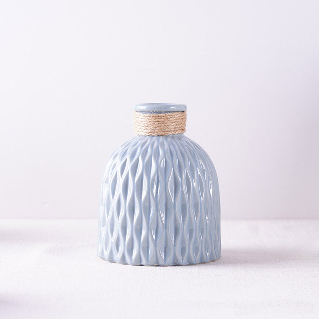 Vase en céramique de style méditerranéen