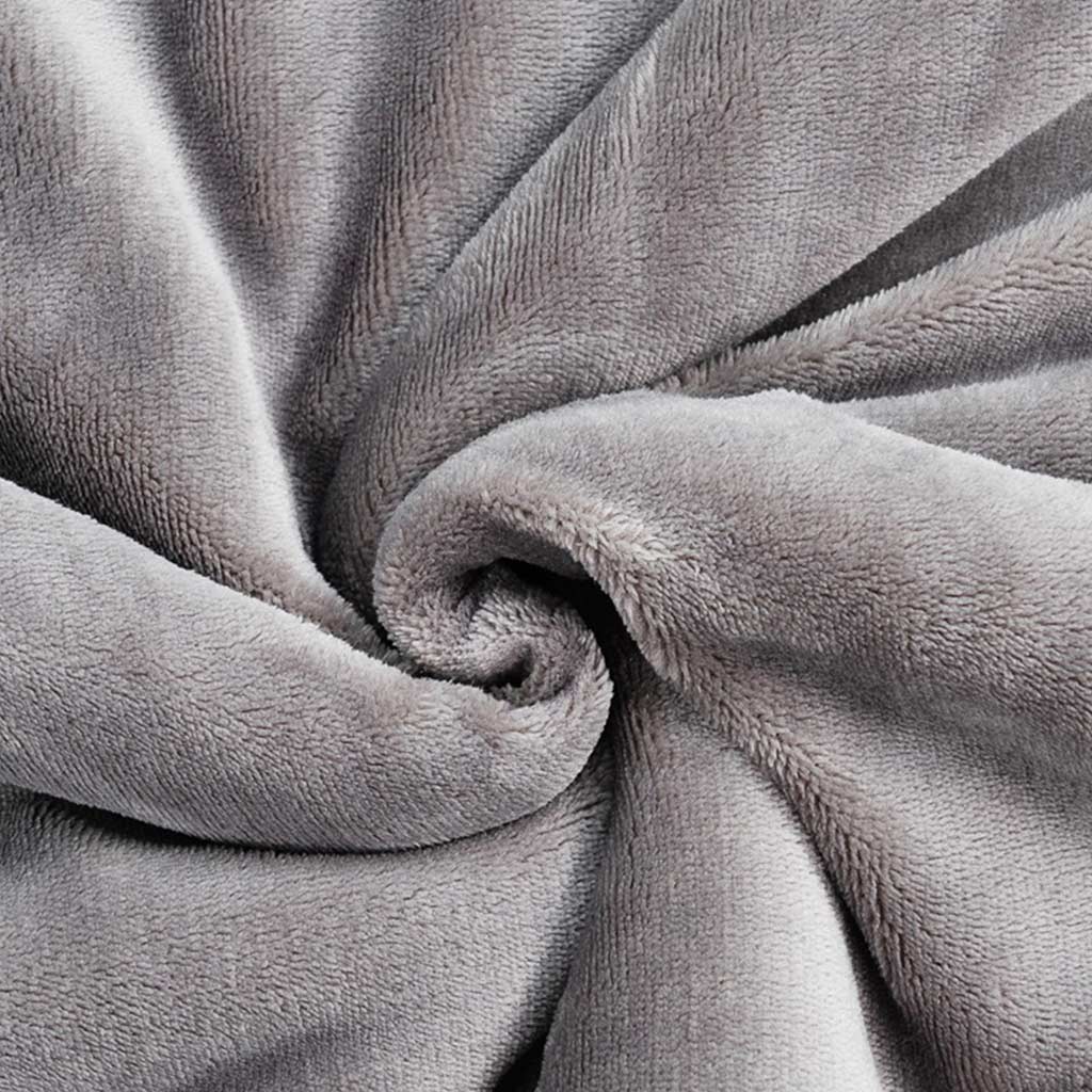 Solid Color Sherpa Fleece Blanket