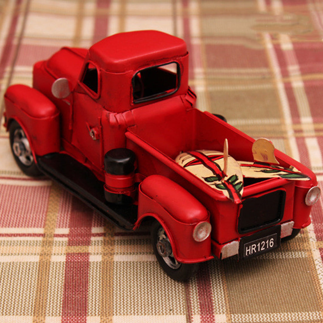 Modelo de utilería de camión rojo