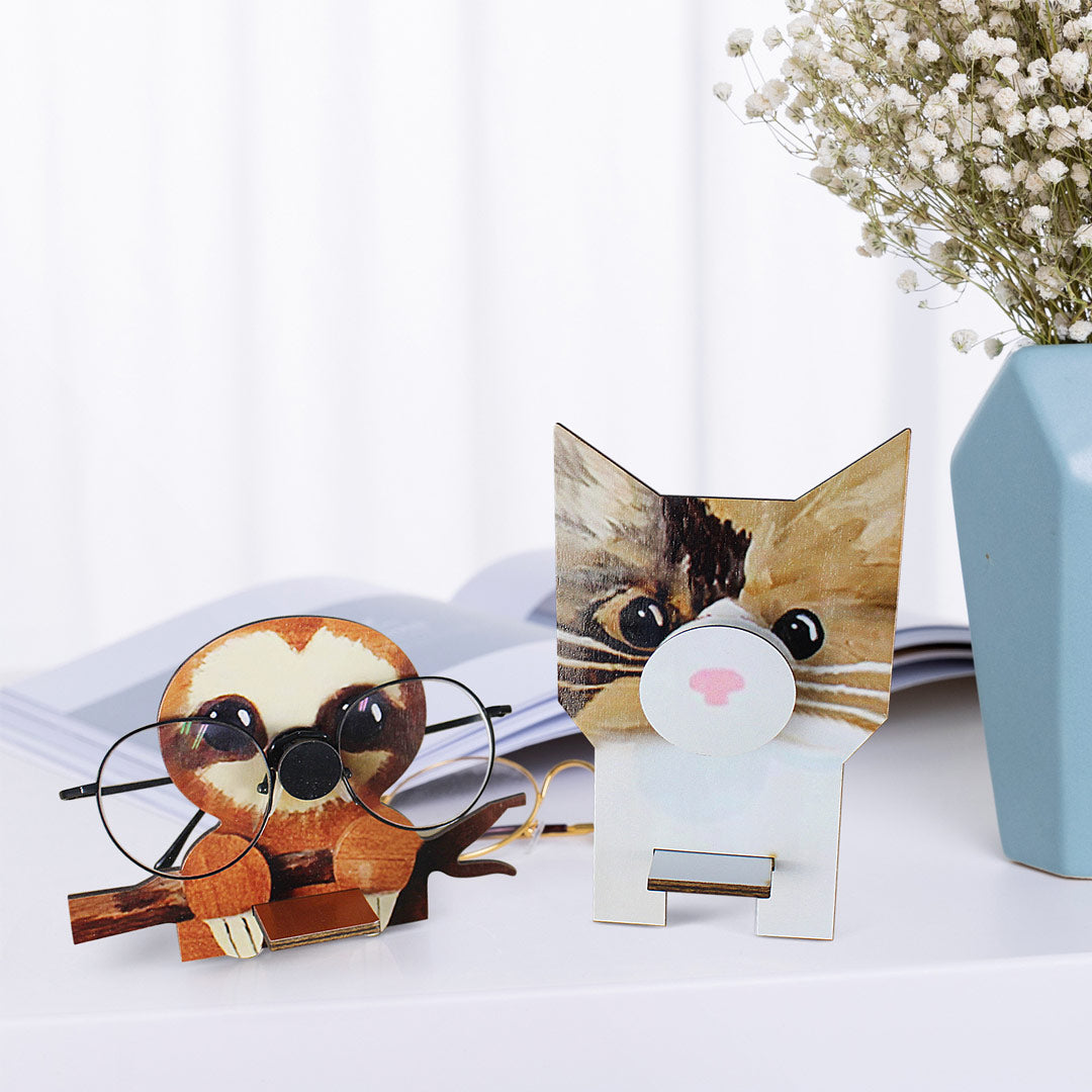Handmade Glasses Stand Art Gift