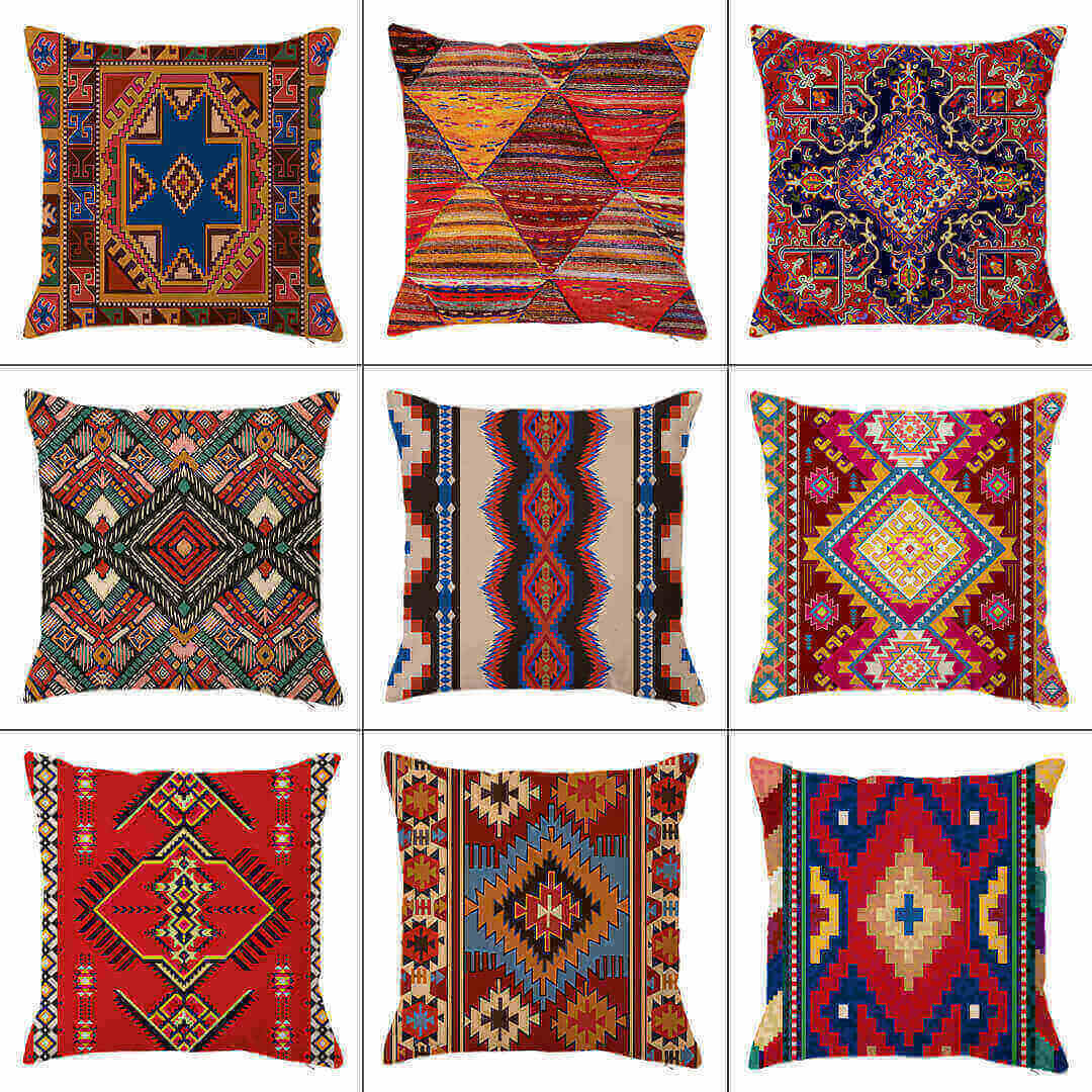 Bohemian Graphic Kissenbezüge