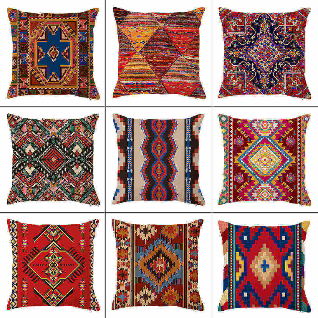 Bohemian Graphic Cushion Covers