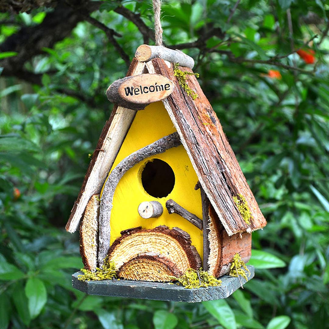 Nichoir en bois fait à la main