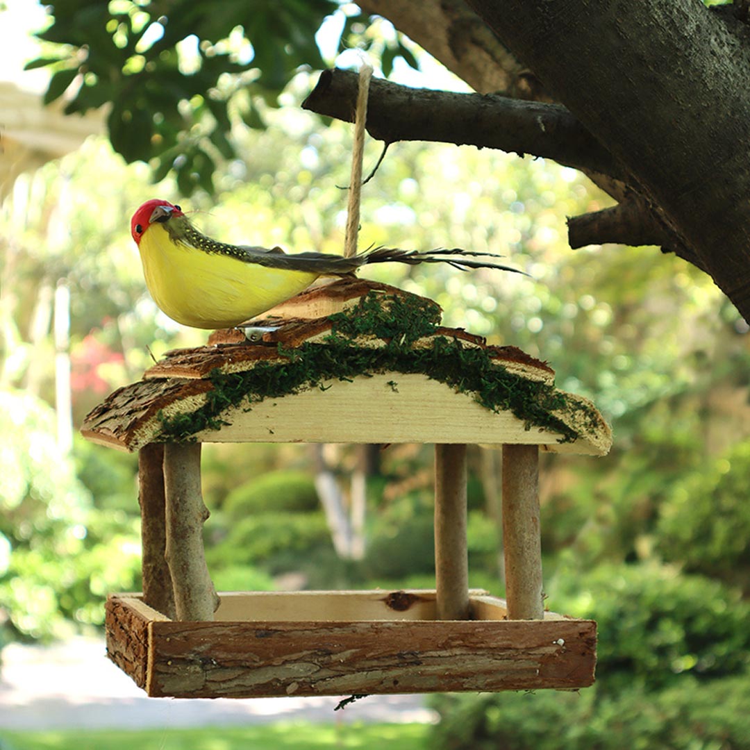 Nichoir en bois fait à la main