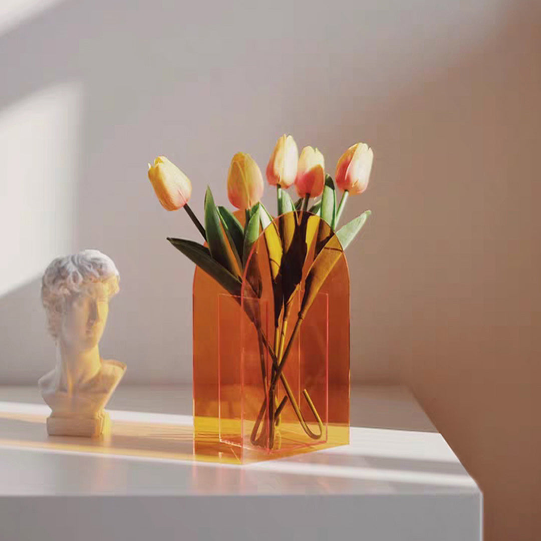 Colorful Acrylic Vase