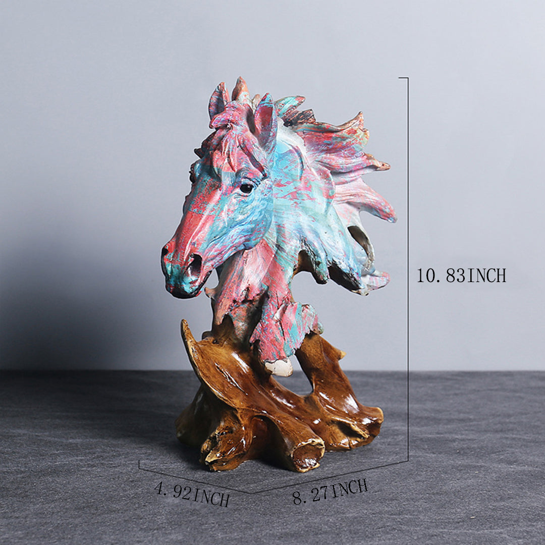 Oil Painting Animal Statue