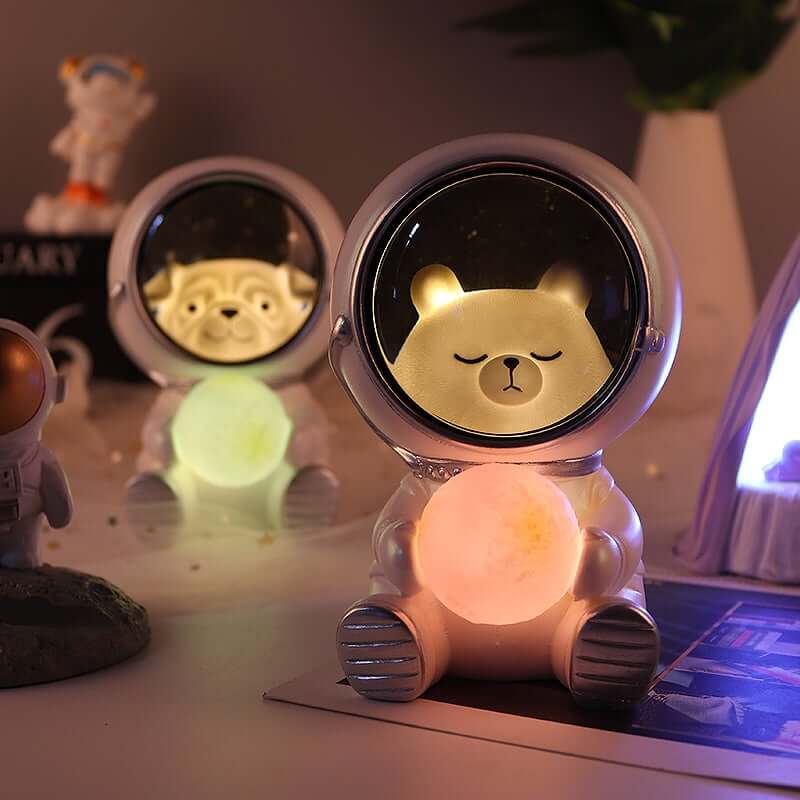 Cute Animal Astronaut Night Lights