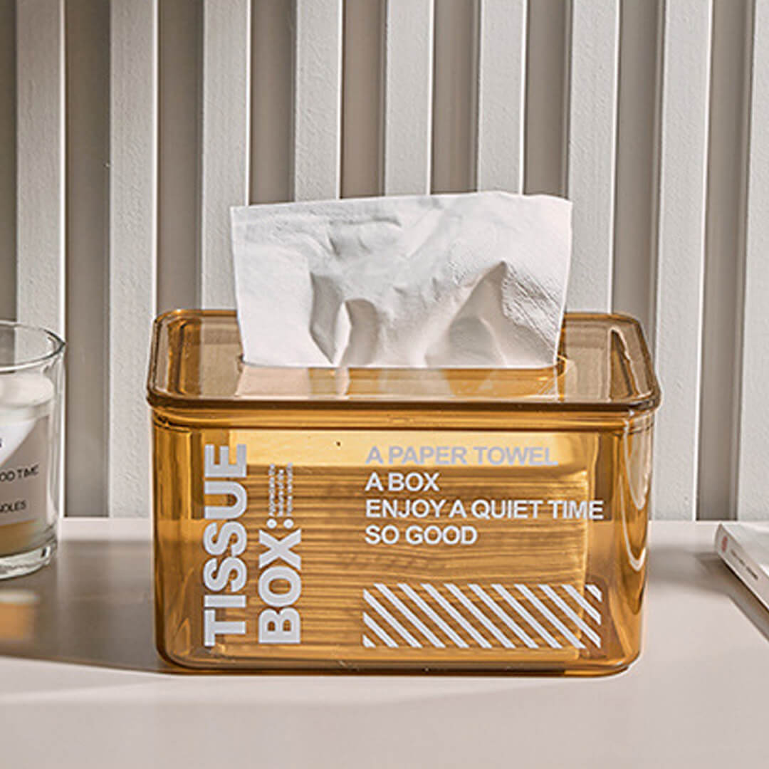 Creative Transparent Tissue Box