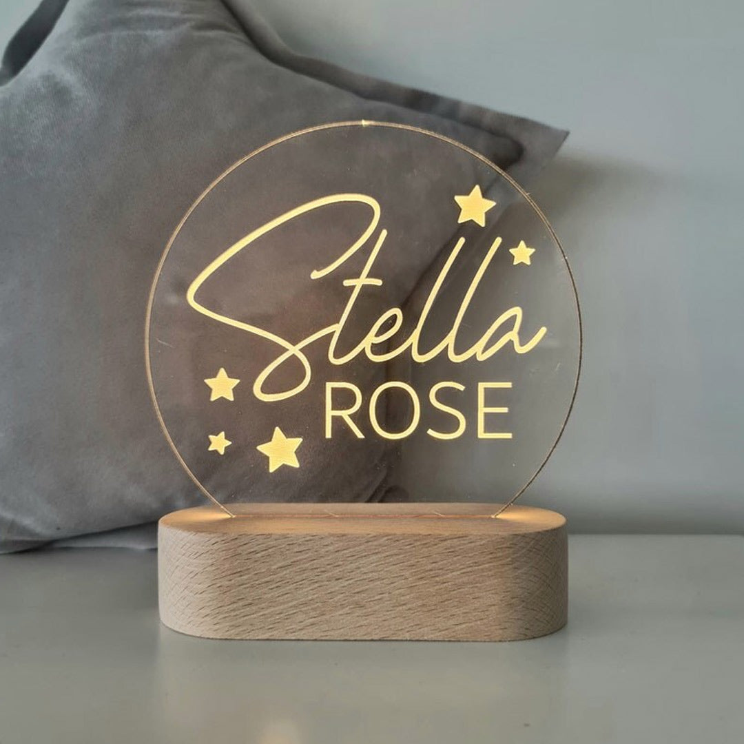 Personalized Name Night Light