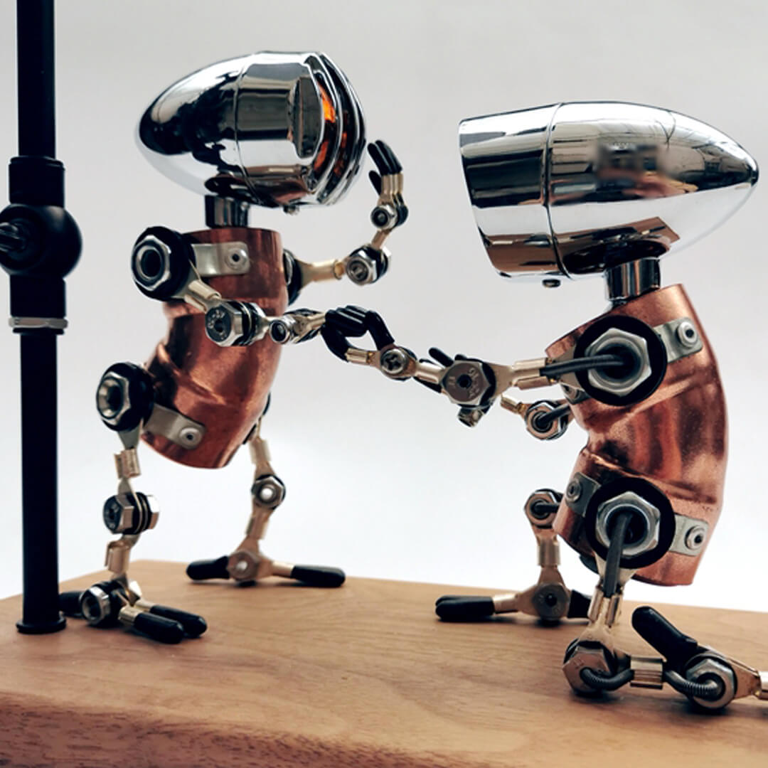Propose Marriage Pipe Robot Lamp