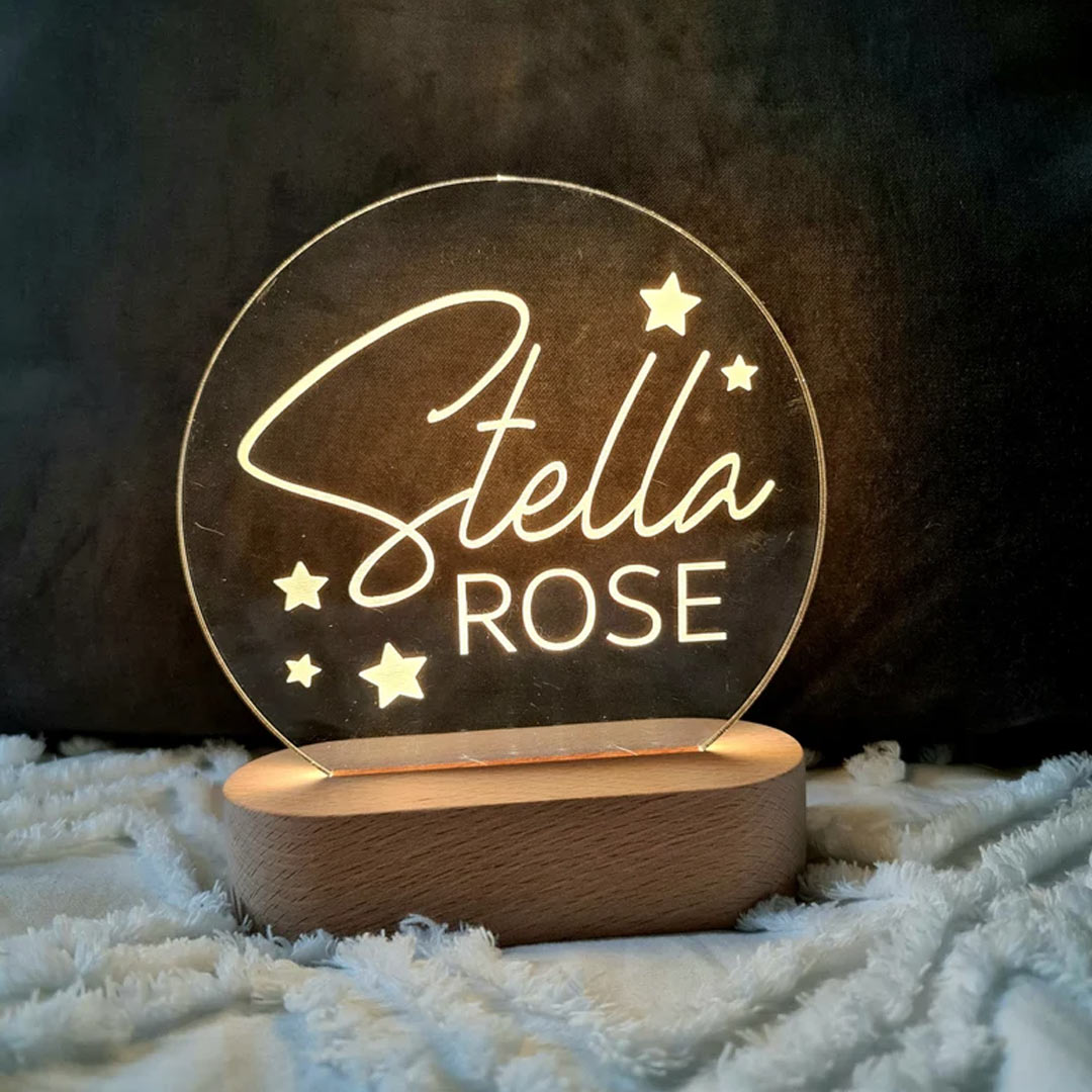 Personalized Name Night Light