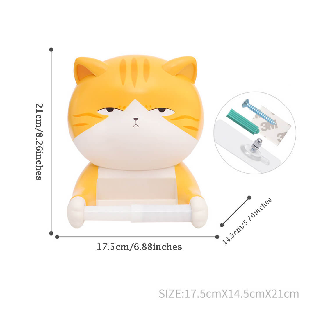 Cartoon Cat Cute Tissue Holder