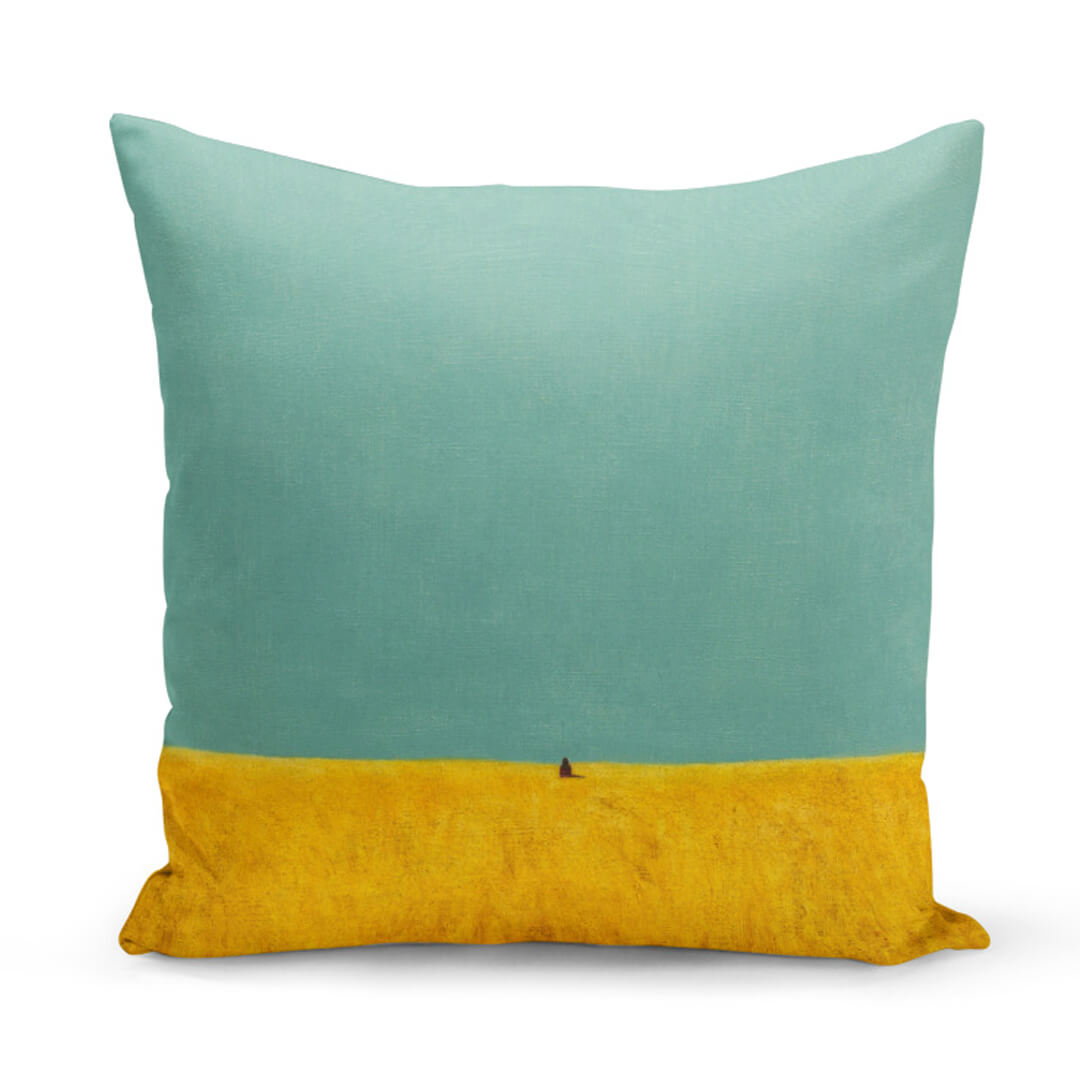 Sara Luigi Abstract Landscape Pillow Cover