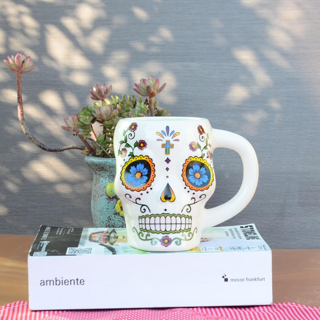 Creative Skull Ceramic Mug