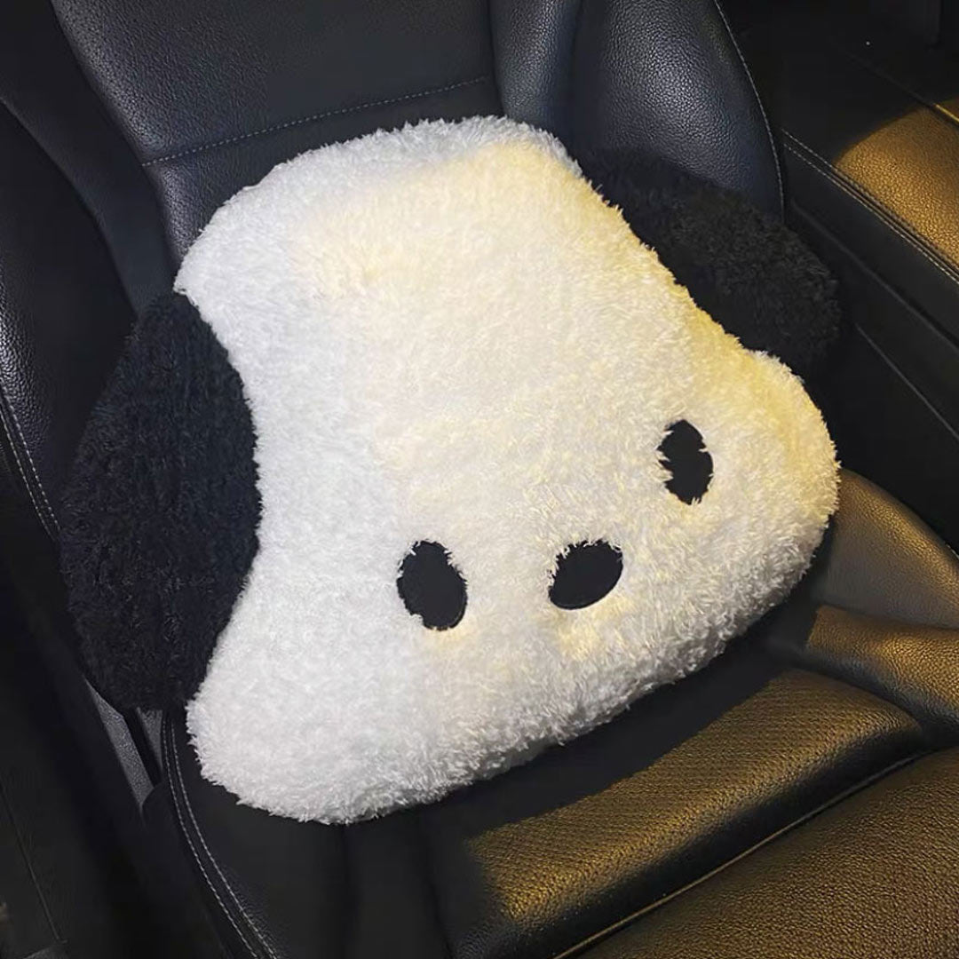 Cute Dog Plush Car Cushion