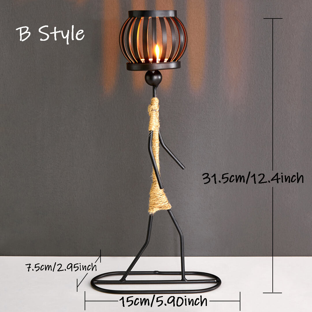 Creative Girl Candlestick Decoration