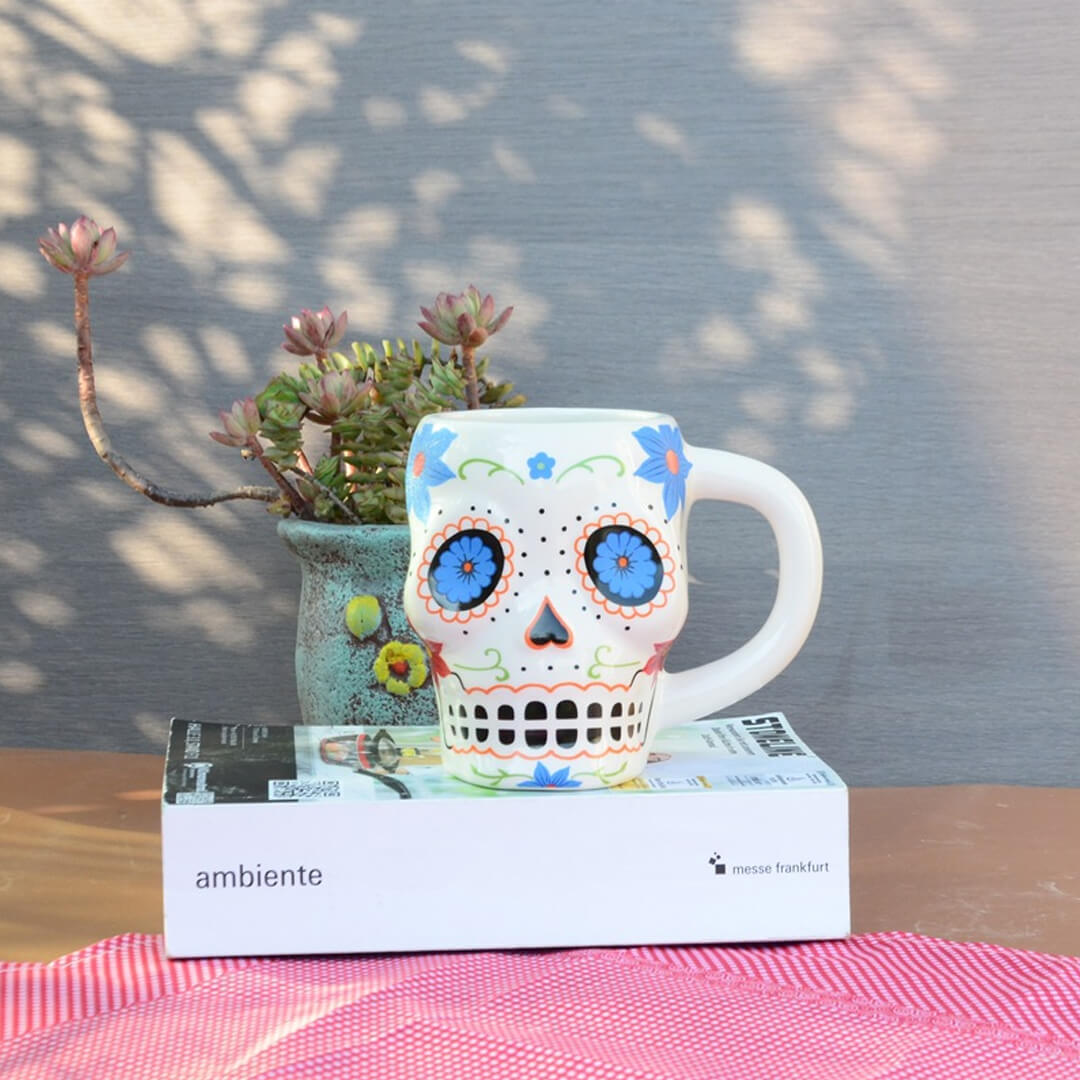 Creative Skull Ceramic Mug