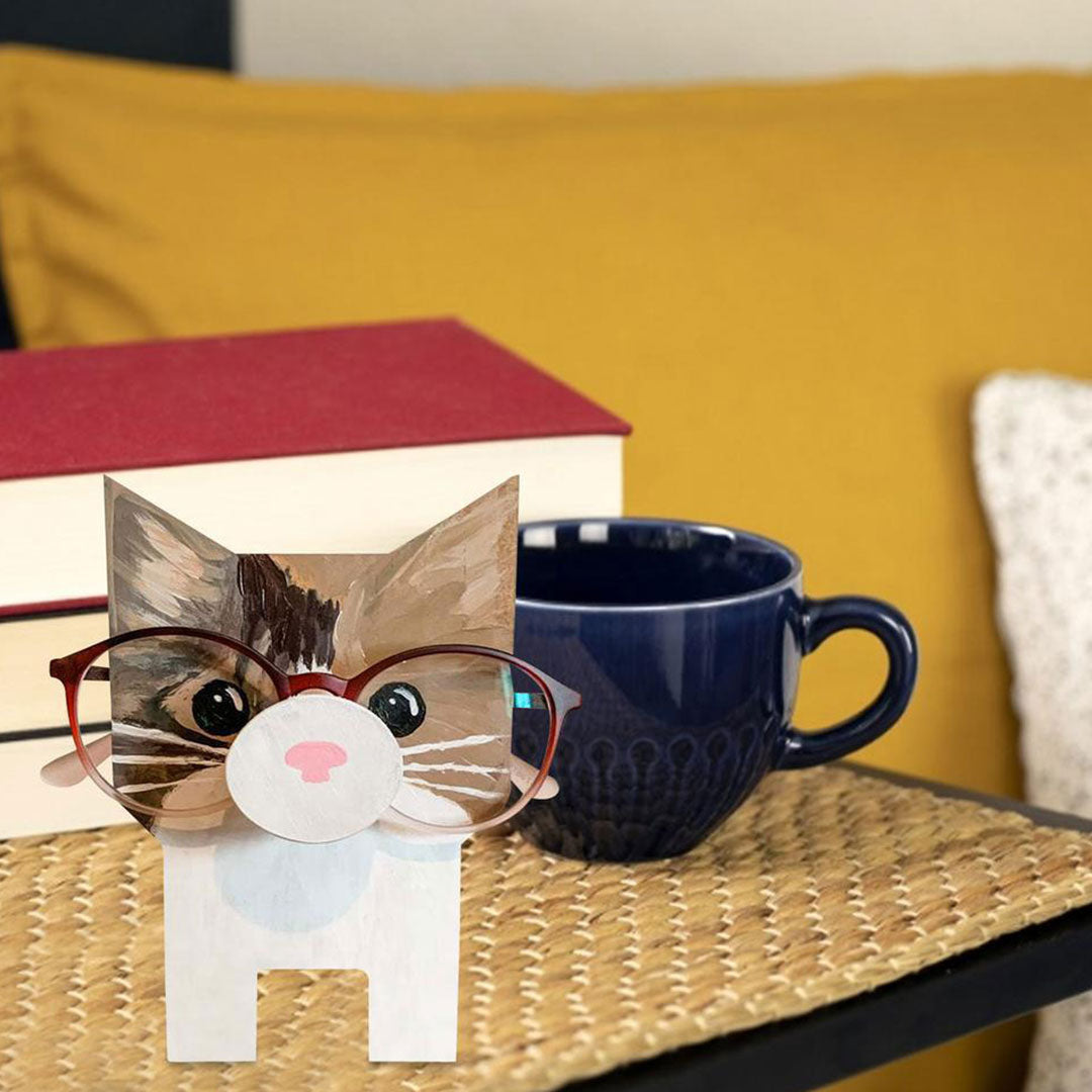 Handmade Glasses Stand Art Gift
