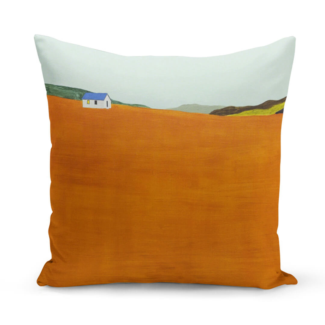 Sara Luigi Abstract Landscape Pillow Cover