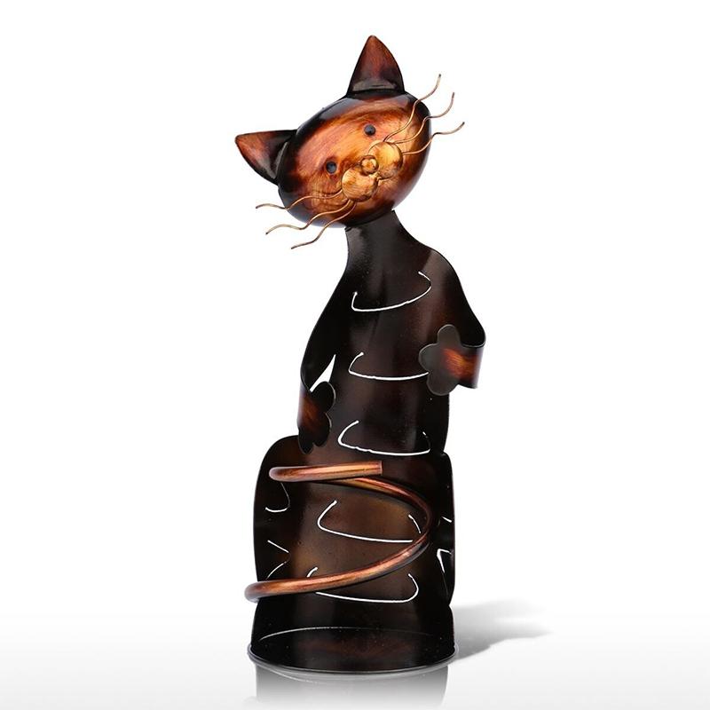 Cat Wine Holder