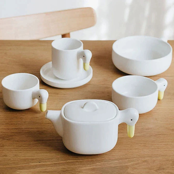Ceramic Duck Tableware set