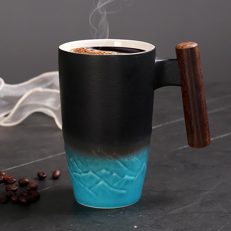 Grande tasse à café et à thé Mountain