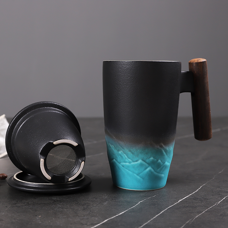 Grande tasse à café et à thé Mountain