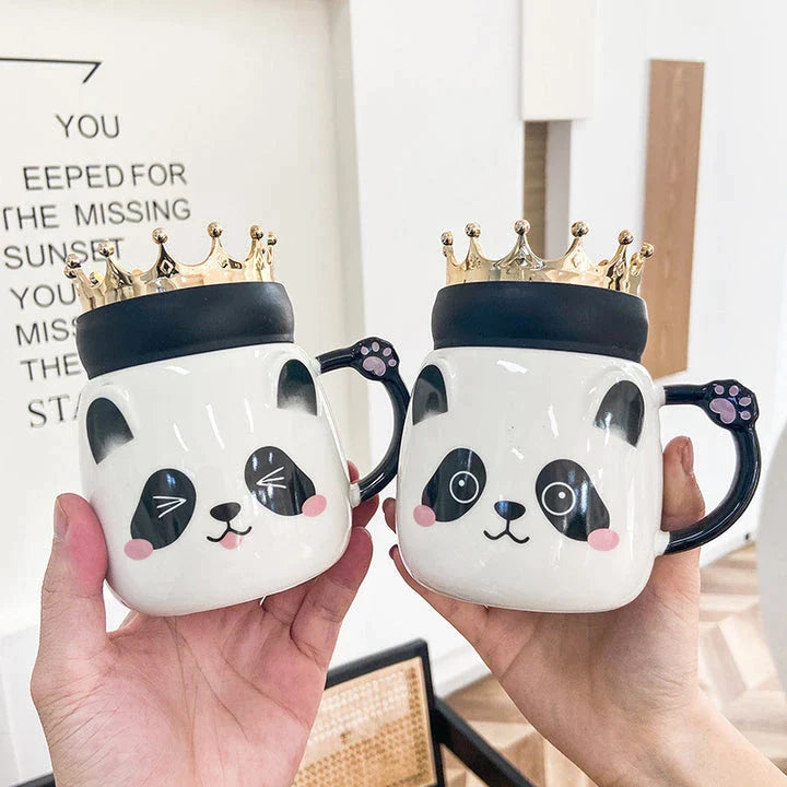 Crown Panda Coffee Mug