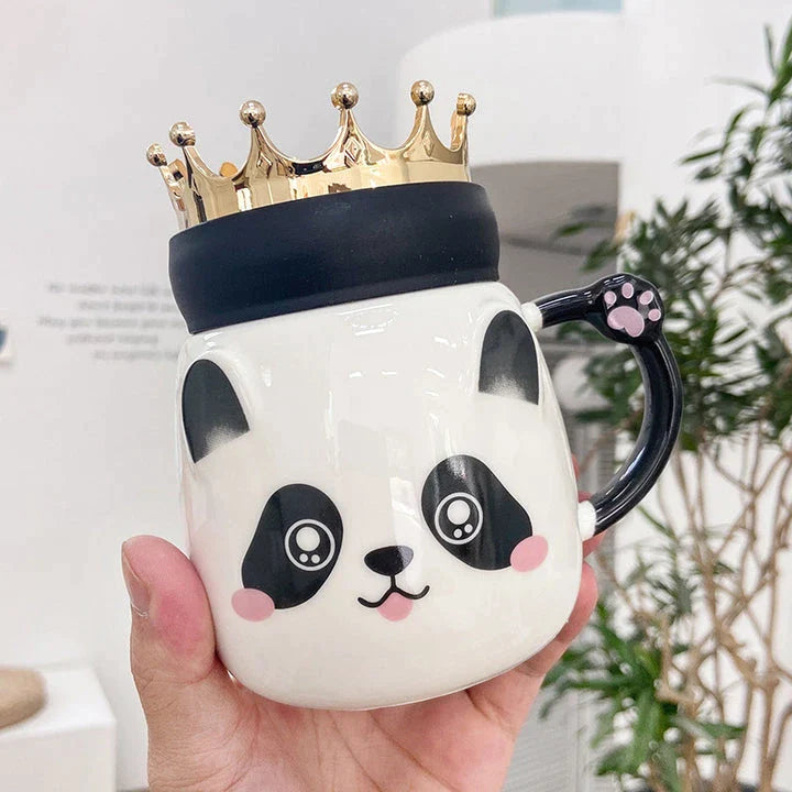 Crown Panda Coffee Mug