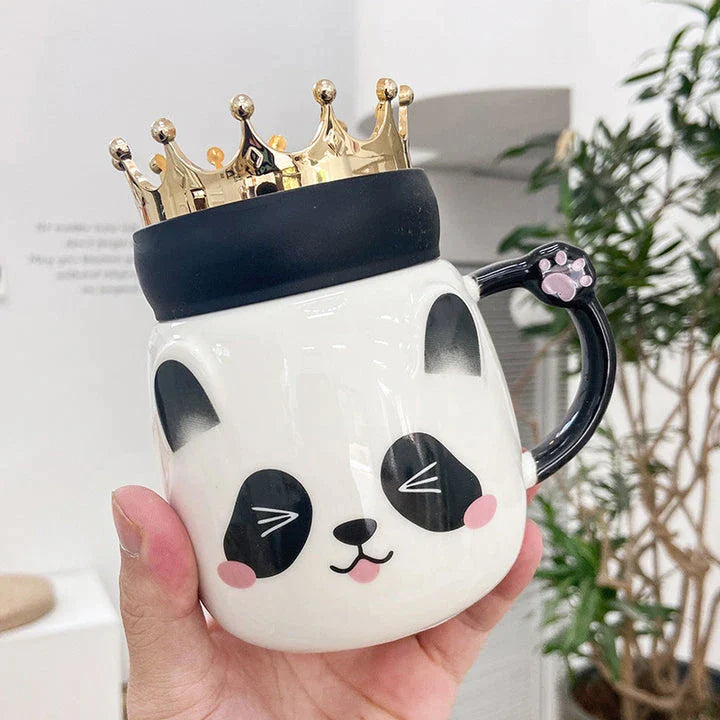 Crown Panda Coffee Mug