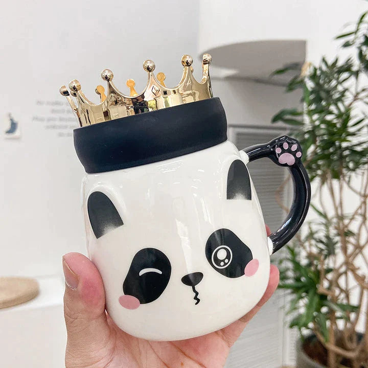 Crown Panda Coffee Mug