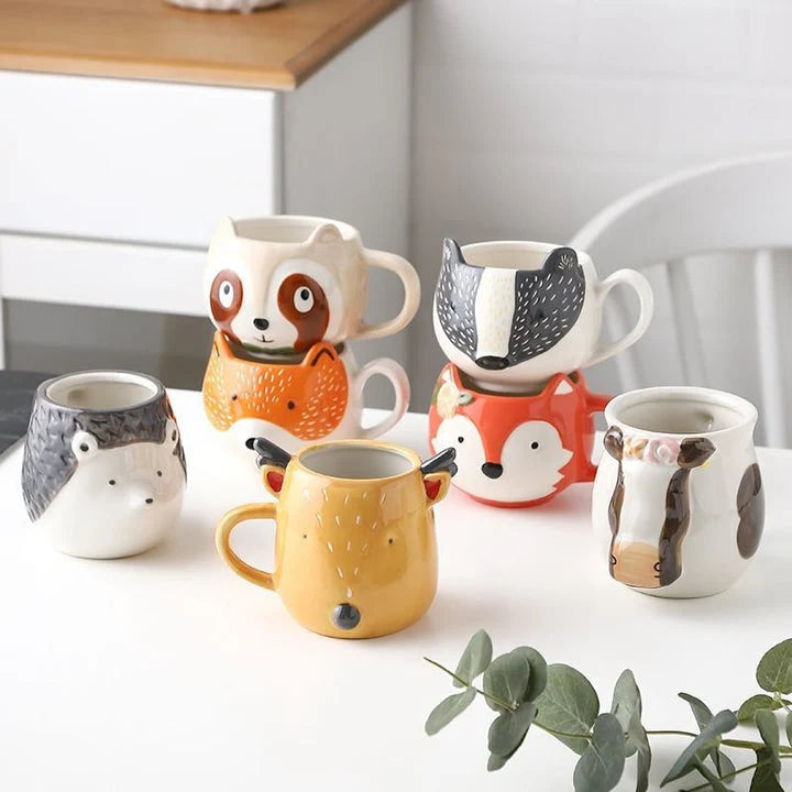 Cute Animals Coffee Cup