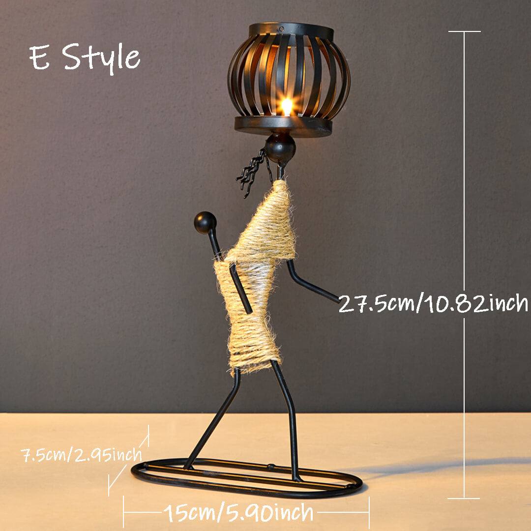 Creative Girl Candlestick Decoration