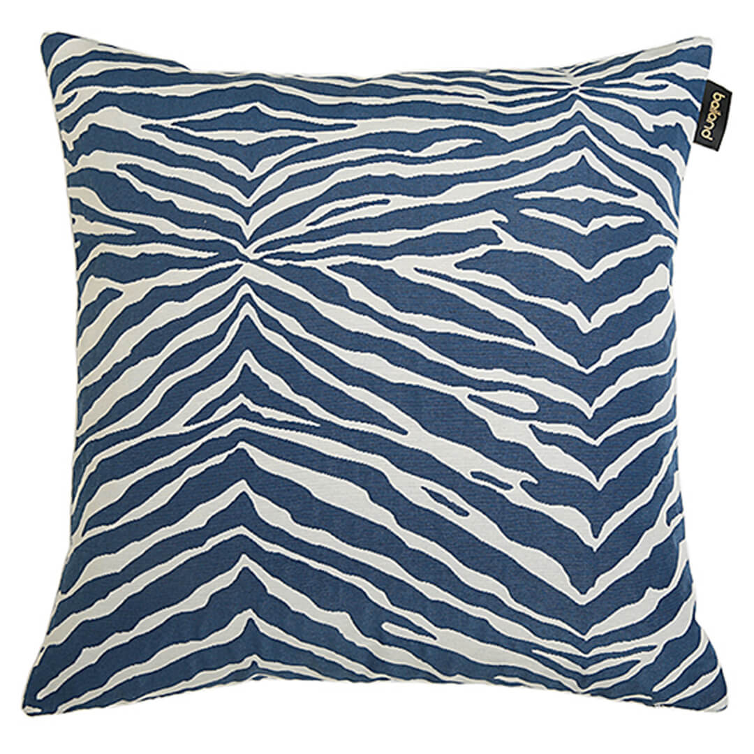 Fodera per cuscino serie Jungle con motivo zebrato