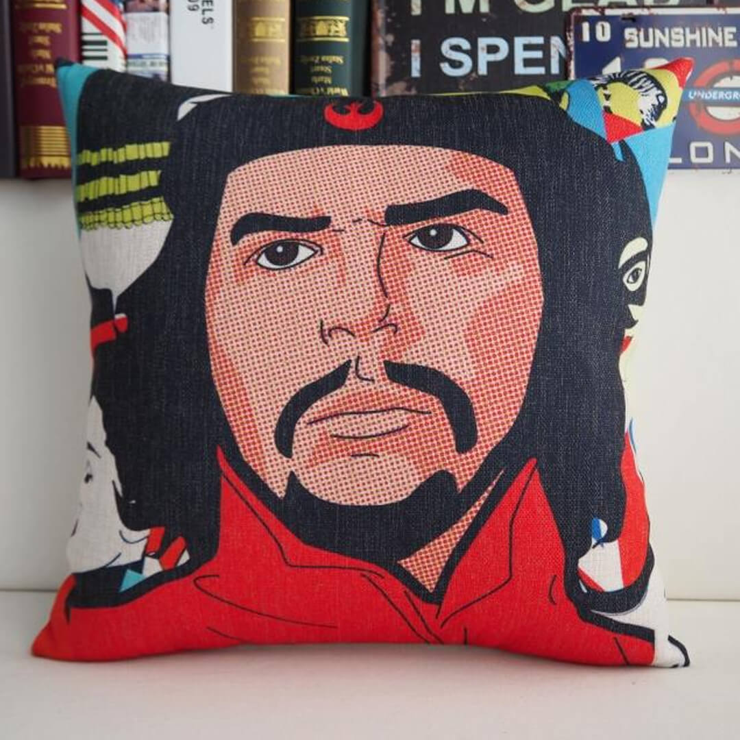 Funda de almohada Monroe creativa moderna