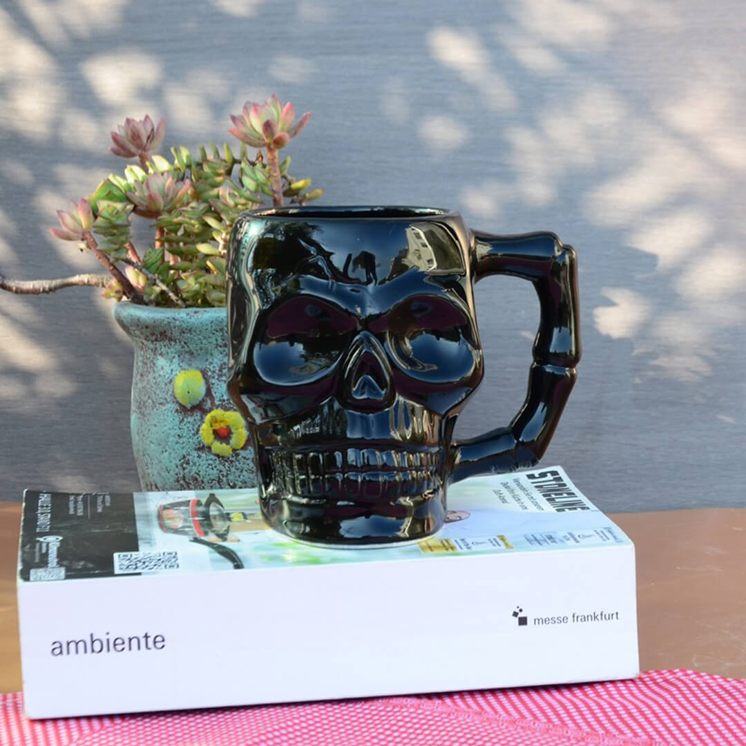 Creative Skull Ceramic Mug