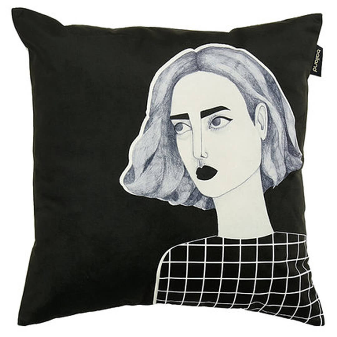 Funda de Cojín Chica Moderna Greenainer