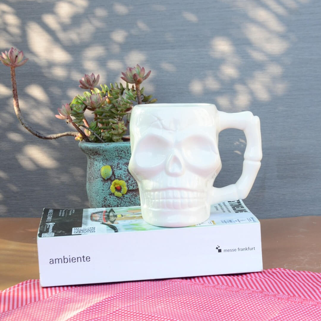 Creative Skull Ceramic Mug